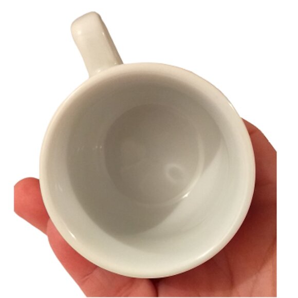 Café style Set of 2 Matching Demitasse or Espresso Cups Saucers - Picture 3 of 11